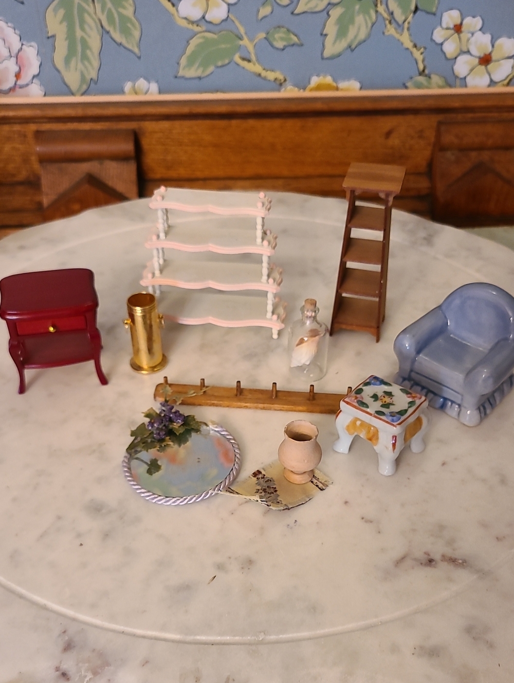 Lot Of Vintage Mini Furniture